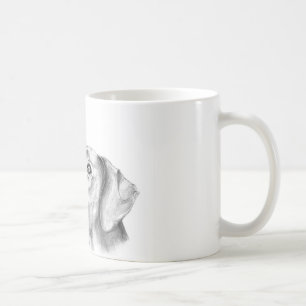 Caneca De Café Bella A Boxer Labrador Retriever Cog Butterfly