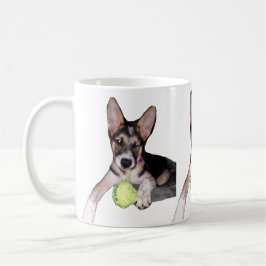 Caneca De Café Bella Cachorrinho c/ Bola