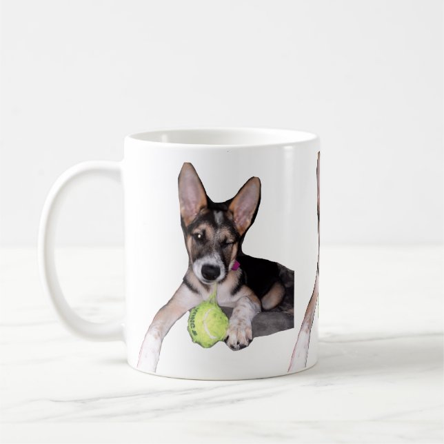 Caneca De Café Bella Puppy w/Ball (Esquerda)