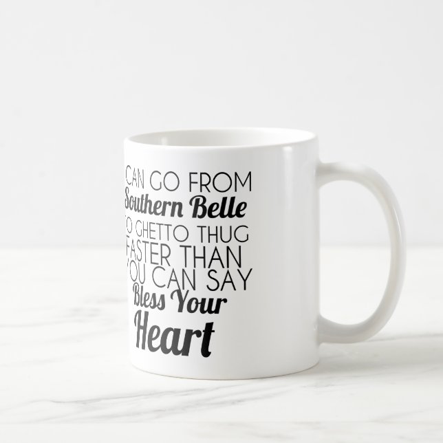Caneca De Café belle do sul (Direita)