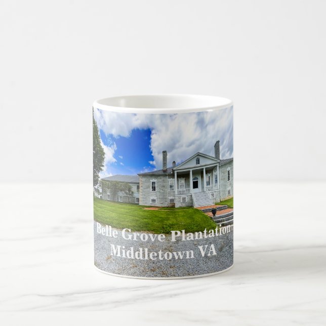 Caneca De Café Belle Grove Plantation Middletown VA (Centro)