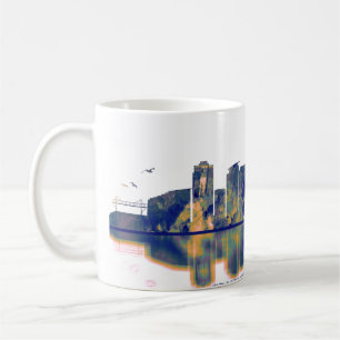Caneca De Café Bellevue Skyline