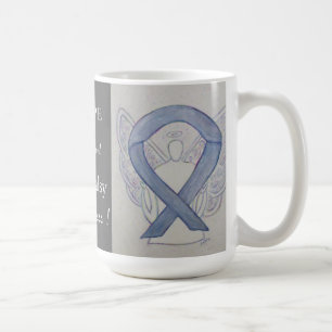 Caneca De Café Bell's Palsy Awarness Ribbon Angel Custom Mug