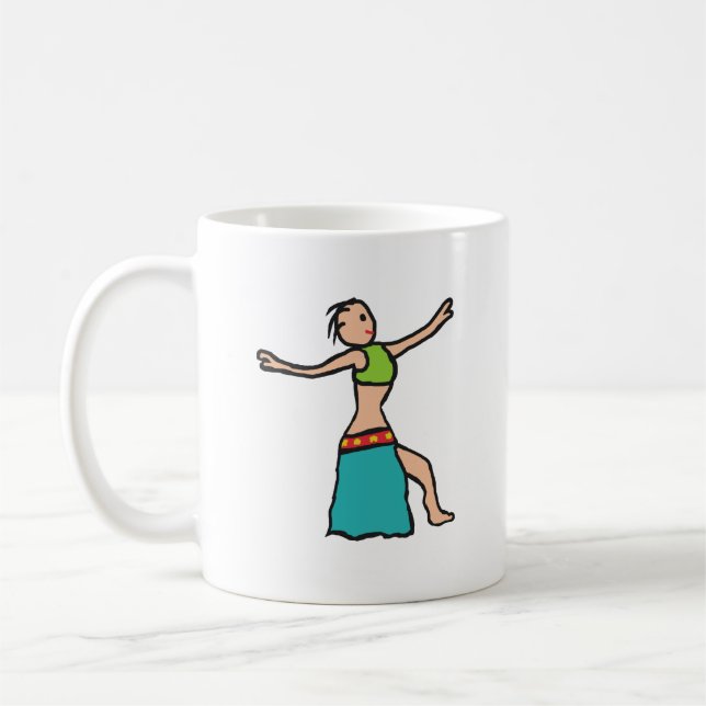 Caneca De Café Belly Dancing (Esquerda)