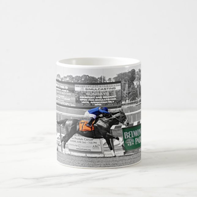 Caneca De Café Belmont Park desde 1905 (Centro)