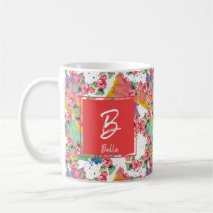 Caneca De Café Belo Aniversário do Carimbo Vermelho