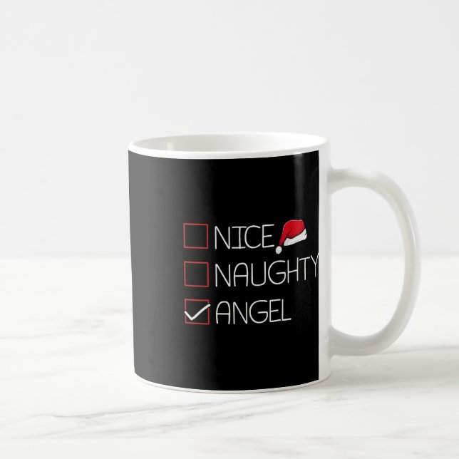 Caneca De Café Belo Anjo Natal Pajama Engraçado Humor X- (Direita)