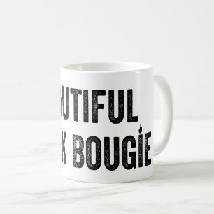 Caneca De Café Belo Black Bougie - Dando poder à citação