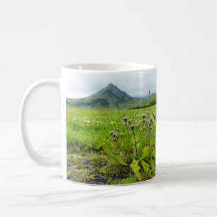 Caneca De Café Belo Campo de Flores Coffee Mug