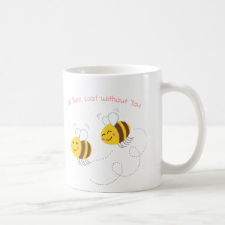 Caneca De Café Belo e Humoroso Campeonato Ilustrado de Abelhas
