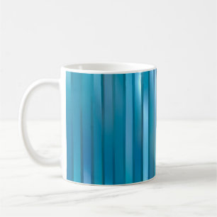 Caneca De Café Belo fundo azul vertical abstrato com l