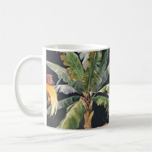 Caneca De Café Belo padrão sem costura com trepica de aquarela