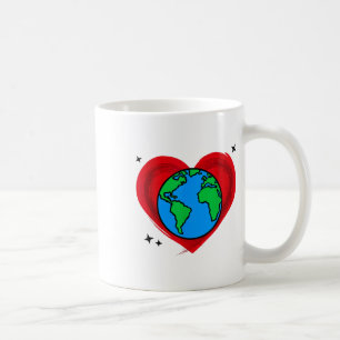 Caneca De Café Belo planeta Terra Proteção Ambiental