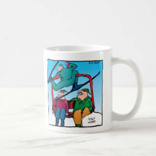 Caneca De Café Belo Salto! Skiers Mug