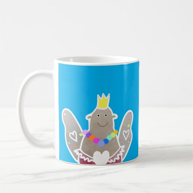 Caneca De Café Belo vestido e uma coroa (Esquerda)