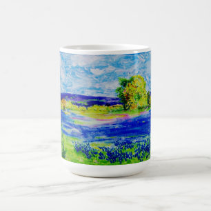 Caneca De Café belos bluebonnets