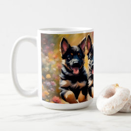 Caneca De Café Belos German shepherd