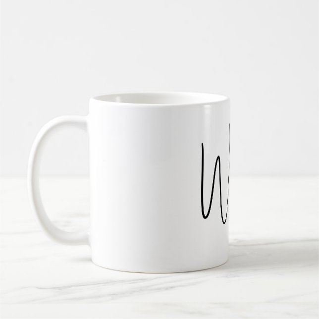 Caneca De Café Bem-vinda (Esquerda)