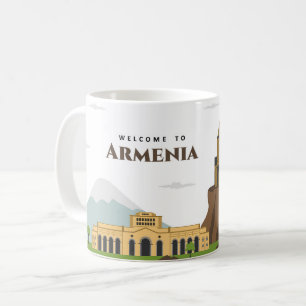 Caneca De Café Bem-vindo à Armênia