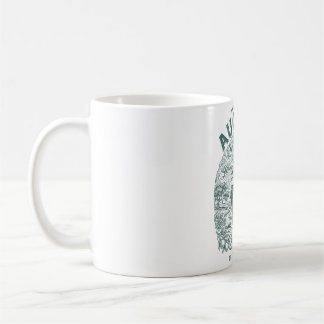 Caneca De Café Bem-vindo a Augusta Geórgia Estilo Vintage