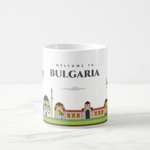 Caneca De Café Bem-vindo à Bulgária