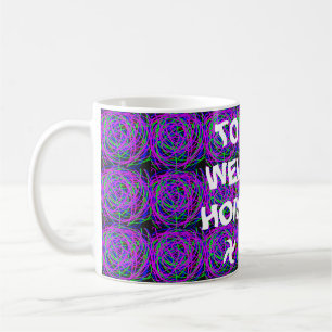 CANECA DE CAFÉ BEM-VINDO A COR DO PAI DOMÉSTICO MISTURADA