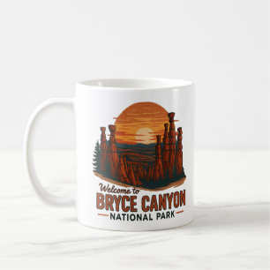 Caneca De Café Bem-vindo à Embroiderme Bryce Canyon Nacional EUA