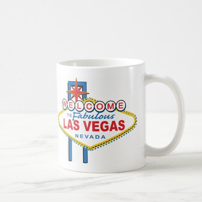 Caneca De Café Bem-vindo a Las Vegas (Direita)