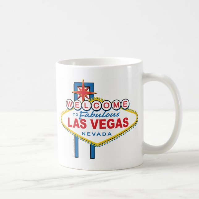 Caneca De Café Bem-vindo a Las Vegas (Direita)