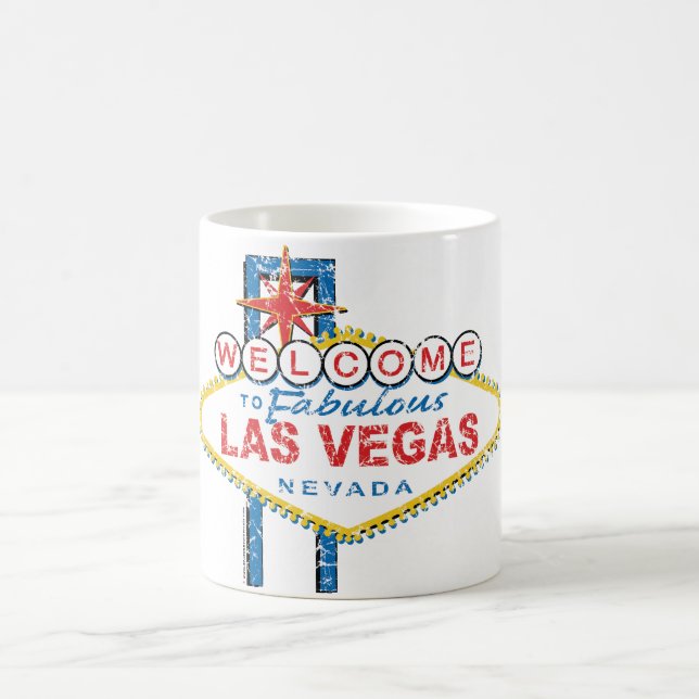 Caneca De Café Bem-vindo a Las Vegas Fabulosa (Centro)