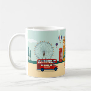 Caneca De Café Bem-vindo a Londres