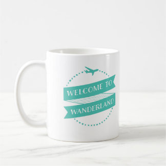 Caneca De Café Bem-vindo a Wanderland Mug
