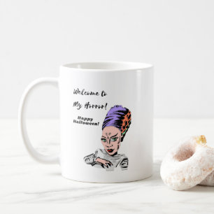 Caneca De Café Bem-vindo ao meu Halloween de terror