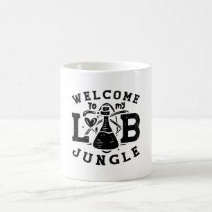 Caneca De Café Bem-Vindo Ao Meu Laboratório De Ciência Do Laborat