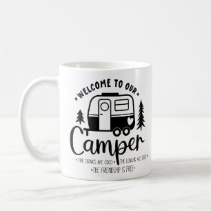 Caneca De Café Bem-Vindo Ao Nosso Camper