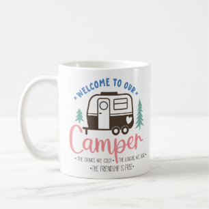 Caneca De Café Bem-Vindo Ao Nosso Camper