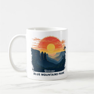 Caneca De Café Bem-vindo ao Parque Nacional Australiano das Monta