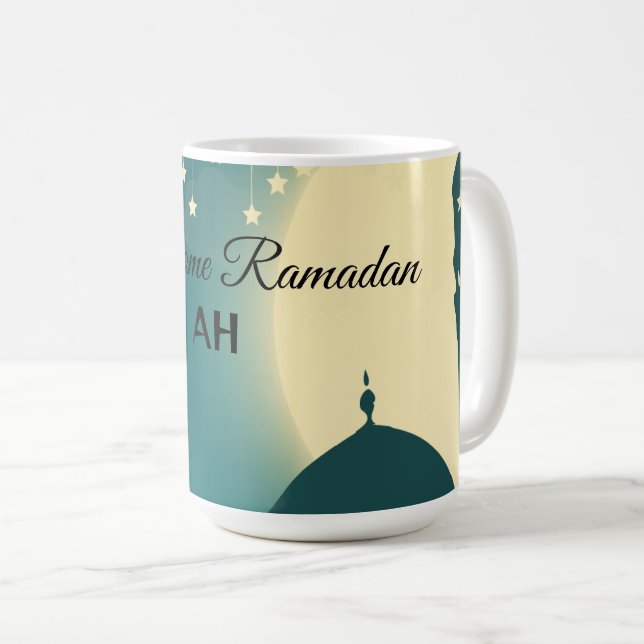 Caneca De Café Bem-vindo Ramadan (Frente Esquerda)