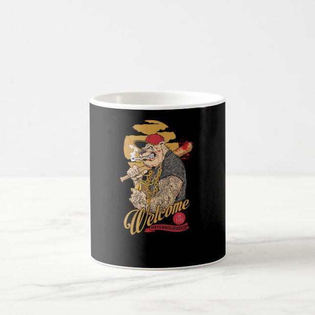 Caneca De Café Bem-vindos à vossa vizinhança (Centro)