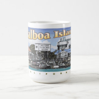 Caneca De Café Bem-vindos ao Mug da Ilha Balboa