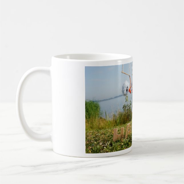 Caneca De Café Bemoedigende fubby vibe. (Esquerda)