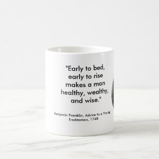 Caneca De Café Ben Franklin Mug