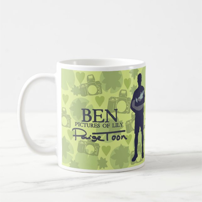 Caneca De Café Ben - "Pictures of Lily" cita mug (Esquerda)