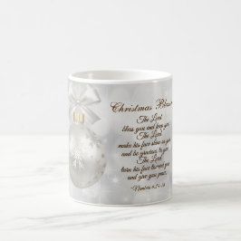 Caneca De Café Bênção de Natal Senhor Abençoe-o Números 6:24-26