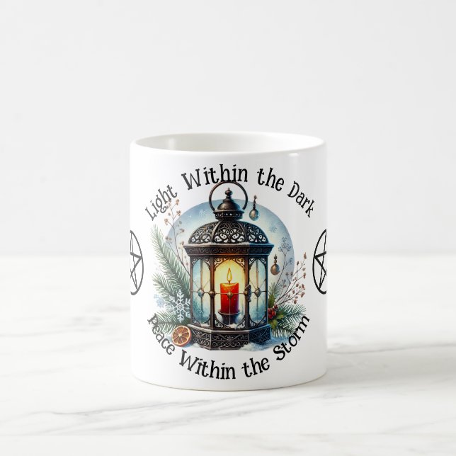 Caneca De Café Bênçãos da Fogueira do Lar (Centro)