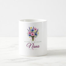Caneca de Café Bendita por ser chamada de Vovó