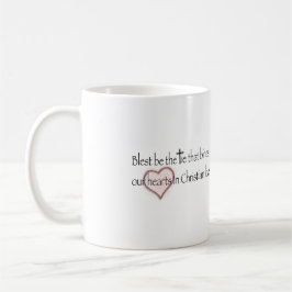 Caneca De Café Bendita Seja a Ligação Que Une Hino Cristão