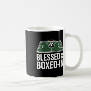 Caneca De Café Bendito e Enclausurado em Campo de Futebol Byll Co