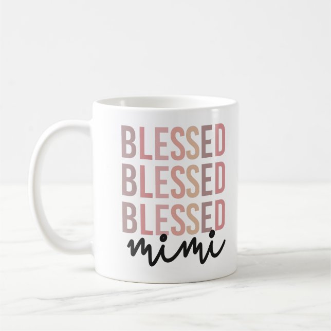 Caneca De Café Bendito Mimi | Presentes para Mimi Vovó (Esquerda)