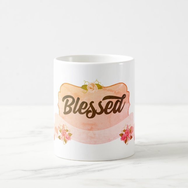 Caneca De Café Bendito - Rosas (Centro)